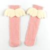 Meias infantis atacado moda meias infantis outono e inverno asas de anjo meias de cano médio meninos e meninas meias de cano de bebê