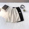 Pantalones Cortos de Verano para Hombre de Seda Helada, Sueltos, de Secado Rápido, con Caída, Estilo Americano, Marca de Moda, Pantalones Lisos Versátiles