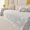 Manta de Sofá Respirável Jacquard com Caimento Capa de Sofá Respirável Boêmia Almofada Capa de Sofá Universal de Cobertura Total Dupla Face