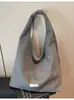 Bolso de Hombro Versátil Casual Transfronterizo Moda Estilo Otoño e Invierno Gran Capacidad Coreano Moderno Nicho Literario Bolso de Mano Bolso Tote