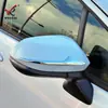 Adecuado para Toyota 22 Sienta Tiras Decorativas para Modificación de Espejo Retrovisor, Tiras Brillantes Galvanizadas Especiales Anticolisión para Espejos de Reversa