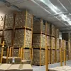 Prateleira de Empilhamento de Tubo Redondo Galvanizado de Múltiplas Camadas para Armazenamento de Tecidos, Produtos Agrícolas e Derivados, Prateleira de Empilhamento para Armazenamento a Frio, Prateleira para Alho