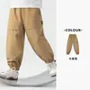 Pantalones Cargo para Niños Duoduo Pantalones Infantiles 2026 Nuevo Estilo Primavera Versátiles Casuales Largos Modernos