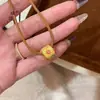 Tienda de Oro Puzuo Mismo Estilo Oro Arena Accesorios DIY Estrella de Ocho Puntas Cepillada Cuentas Barril Cuentas Tambor Cadena para Clavícula Exquisita para Mujeres