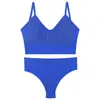 Conjunto de Sujetador Estilo Francés para Mujer, Sujetador Push-Up sin Cables, Hermoso Sujetador Deportivo de Copa Triangular en la Espalda, Conjunto de Dos Piezas, Cómodo para Deportes