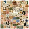 100 Pegatinas de Graffiti Artístico Retro Originales para Decorar Cuadernos, Maletas, Diarios Impermeables DIY