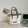 Bolsa de Lona de Gran Capacidad para Mujer 2026 Nuevo Otoño Moda Casual Escolar Viaje Bolso Tote Bolso Cubo de Mano