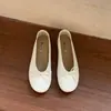 Zapatos Individuales de Tacón Bajo Retro Simples Versátiles con Lazo 2026 Nuevos Zapatos Planos Suaves de Abuela Zapatos de Ballet