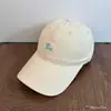 Versátil para o Trajeto Diário Seja o Melhor. Boné de Baseball Bordado para Homens e Mulheres, Estilo Coreano Casual com Top Macio e Aba Larga