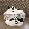 Nuevos Zapatos Deportivos Casuales Blancos de Cuero Genuino Marca D para Hombre para Plataformas de Comercio Exterior Transfronterizo como Shopee y Dhgate