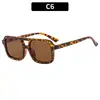 Gafas de sol cuadradas de doble puente 2024, gafas de sol clásicas europeas y americanas para conducir, gafas de sol para exteriores para hombres y mujeres