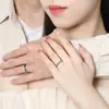 Un par de anillos de pareja con temática de ciervo, anillos a juego de asta de ciervo de dibujos animados de moda nicho, versión coreana de resina, anillo abierto ajustable