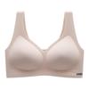 Ropa Interior de Látex sin Costuras para Mujeres con Poco Busto, Push-Up, Delgado, Transpirable, Camisola, Sujetador sin Alambres, Estilo Camiseta sin Mangas