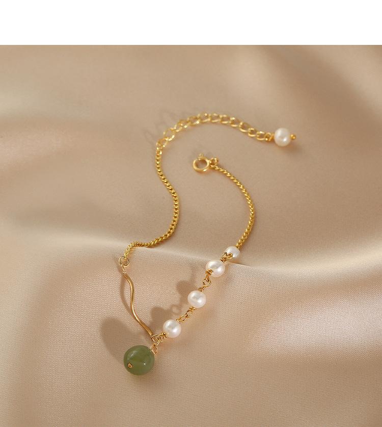 智贝详情图_42022年款和田玉珍珠手链女小众设计高级感in