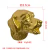 Gancho Criativo de Luxo Estilo Europeu e Americano para a Porta de Entrada, Gancho de Puxador sem Furo para Portas de Armário, Gancho Decorativo de Latão para Casa