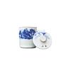 Taza de Té de Cerámica Blanca Nueva Estilo Chino Moderno Simple Logo Personalizable con Tapa Mango Grande Antiescaldado Taza de Agua para el Hogar