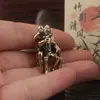 Silla Rana Creativa de Latón Artesanía del Té Adornos para Escritorio de Casa Oficina Adornos Pequeños Latón al por Mayor