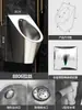 Urinal de Aço Inoxidável para Bar com Sensor Automático Urinal Masculino Urinal Anti-Odor Banheiro Urinal de Parede