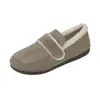 Mocassins Plataforma Femininos 2026 Outono Novo Estilo Couro Fosco Slip-on Retrô Casual Aumenta Altura Sapatos Únicos para Mulheres