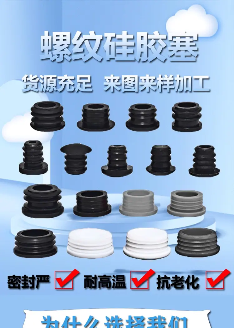 高温T形防撞螺纹塞
