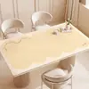 Mantel de Silicona Impermeable y a Prueba de Aceite con Dibujos Animados, Mantel sin Lavado, Cubierta Resistente al Calor para Mesa de Café, Protector de Escritorio