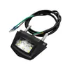 Hengjian S7 Kevi K23 Moto Off-Road Lanterna Traseira Suporte da Lanterna da Placa de Licença Amortecedor Traseiro Para-lama Escudo de Água