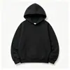 Moletom com capuz liso e forrado de fleece para crianças, uma peça básica versátil com capuz para meninos e meninas, atacado de roupas infantis, drop shipping disponível