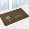 Alfombrilla Antideslizante para Pies de Abedul Qiao Absorbente de Agua Alfombrilla para Frotar la Tierra Alfombrilla para Pies de Sala de Estar Baño Inodoro Alfombrilla Antideslizante Absorbente de Agua Alfombrilla para Pies