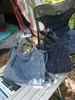 Bolsa de Lona tipo Bosque para Niñas, Bolso de Hombro Casual, Gran Capacidad, Bolso de Mano Ligero, Bolso de Estudiante, Bolsa para Viajes Diarios