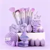 Comercio Electrónico Transfronterizo Más Vendido Set de Brochas de Maquillaje Rosa 20 Piezas/25 Piezas Brocha para Base de Maquillaje Herramientas de Maquillaje para Bloggers de Belleza Brochas