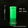 Suministros del Fabricante Caja para Anzuelos de Pesca Marítima de 30 ml, Botella de Medicina para Peces de 30 ml, Caja Integrada, Cubo para Equipo de Pesca, Pequeña Capacidad Sellada