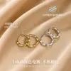 Aretes de Plata 999 de Aguja de Plata para Atraer Riqueza con Siete Granos de Arroz para Mujer Lujo Ligero Gama Alta Anillo Simple Brazaletes para Oreja Aretes de Botón Nuevos Aretes 2026 Mujer
