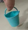 Mini Cubo Pequeño Bonito para Niños Escena de Casa de Juego Adornos Pequeños Alimentos y Accesorios de Juego Cubo Pequeño Artificial de Plástico