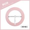 Hebilla de cintura de tela, hebilla redonda de tres velocidades, hebilla japonesa, cinturón ajustable para traje, chaqueta, abrigo, vestido, hebilla decorativa para cintura.
