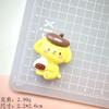 Pequeno cartão dos desenhos animados chá de leite animal meimei DIY hairpin caso de telefone remendo acessórios de cabelo sapato fivela acessórios de resina atacado