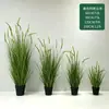 Bonsái de césped artificial para perro transfronterizo, césped de cebolla, planta grande, decoración de suelo para escaparate, planta verde en maceta, planta verde artificial