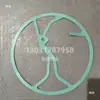 Bomba de Vacío de Anillo de Agua Zibo 2BV Accesorios Disco Junta Tórica Junta de Papel PTFE Antifugas Junta de Forma Circular