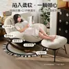 Nueva mecedora de balcón, mecedora de ocio para uso en el hogar, silla sofá perezoso para adultos, silla mecedora para dormir con forma de huevo, mecedora individual, de madera