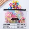 Gomas para el cabello de niños que no maltratan el cabello. Anillos de Toalla Coreanos Lindos y Coloridos con Buena Elasticidad. Las niñas pequeñas se atan el pelo con gomas elásticas