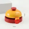 Sininho Pequeno Prensado à Mão do McDonald's, Sino de Atendimento, Sino de Serviço de Recepção, Sino de Mesa de Refeição, Sino de Chamada para Animais de Estimação, Atacado