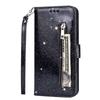 Adecuado para Samsung Note20 Moda Glitter Lanyard Bolsa con Cremallera Soporte Note20 Ultra Barra Cubierta Protectora