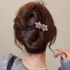 Pinza para el pelo retorcida en forma de estrella, Exquisito y elegante pasador para moño, Sencillo y versátil, Nuevo modelo 2026, Adecuado para cabello fino, Al por mayor