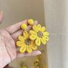 Pendientes Grandes Tejidos Estilo Vacaciones en la Playa para Mujer, Aros Exagerados Estilo Étnico Retro con un Toque de Lujo, Adecuados para el Verano