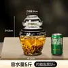 Frasco de vidrio para encurtidos de Sichuan, engrosado con tapa interior, recipiente sellado para encurtir para uso doméstico, frasco para chucrut con tapa, frasco para pepinillos