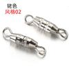 Hebilla de cilindro colgante doble hebilla de giro moleteada simple sujetadores de tornillo cilíndricos hebilla de conexión de cobre puro accesorios de joyería DIY