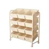 Estanterías de Almacenamiento de Juguetes Cuidadosamente Seleccionadas, Revisteros y Estanterías para Libros Infantiles, Estanterías de Piso para Pintura y Libros en Casa, Carros Móviles