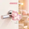 Novo produto: Protetores de maçaneta de porta de silicone fofos, perfeitos para portas de entrada e quartos, fornecendo proteção contra impactos e servindo como um elemento decorativo
