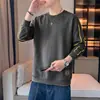 Sudadera Talla Grande M-8XL Diseño de Línea 3D Sudadera con Estampado Nuevo 2026 Hombre Otoño Talla Grande Holgada