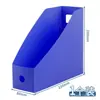 Estante para Archivos de Oficina Marco de Datos Cesta de Archivo Caja Almacenamiento de Carpetas Bandeja de Almacenamiento Uso para Estudiantes Soporte para Libros Escritorio Simple