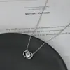 2025 Nuevo Collar de Diamantes Retro para Mujer de Gama Alta Lujo Ligero Collar de Nariz de Cerdo Fabricante Venta al por Mayor Estilo Coreano Gama Alta